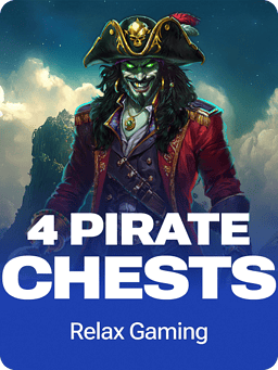 4 Pirate Chests