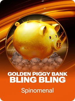 Golden Piggy Bank - Bling Bling