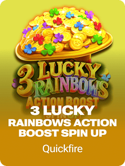 3 Lucky Rainbows Action Boost SpinUP