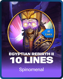 Egyptian Rebirth II 10 Lines