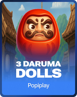 3 Daruma Dolls