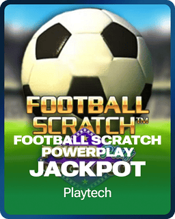 Football Scratch PowerPlay Jackpot