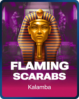 Flaming Scarabs