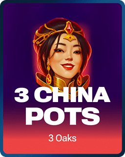3 China Pots