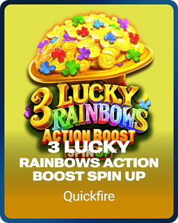 3 Lucky Rainbows Action Boost SpinUP