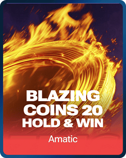 Blazing Coins 20 Hold & Win