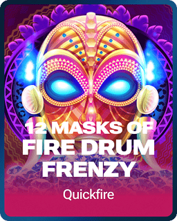 12 Masks of Fire Drum Frenzy