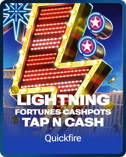 Lightning Fortunes Cashpots - Tap n Cash