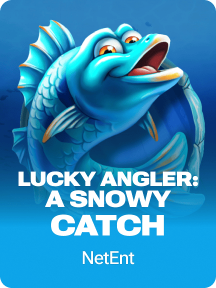 Lucky Angler: A Snowy Catch