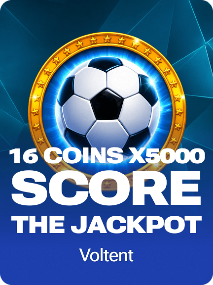 16 Coins x5000 Score the Jackpot