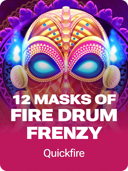 12 Masks of Fire Drum Frenzy