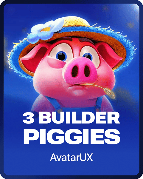 3 Builder Piggies