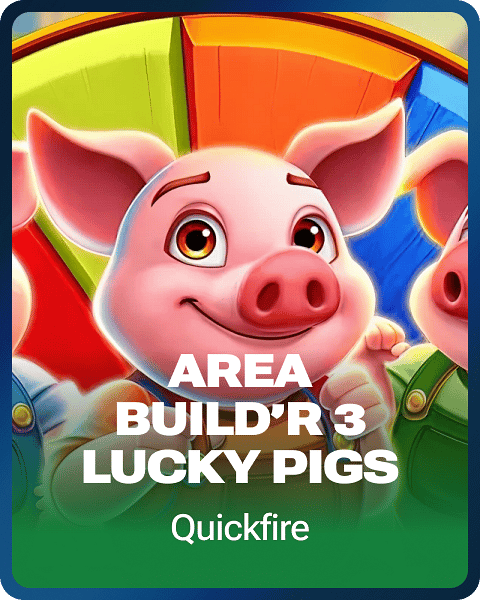 Area Build'R 3 Lucky Pigs