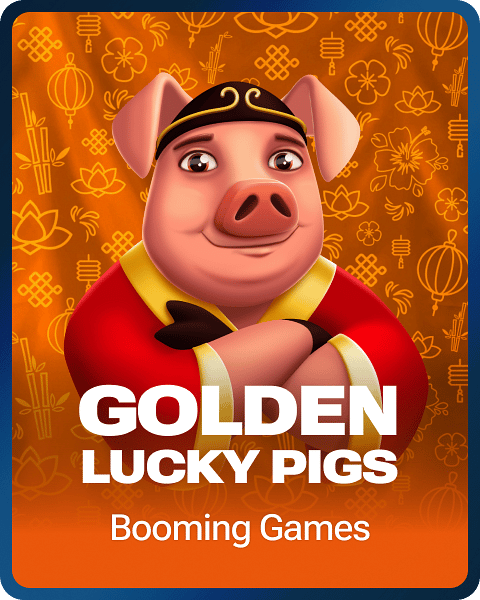 Golden Lucky Pigs