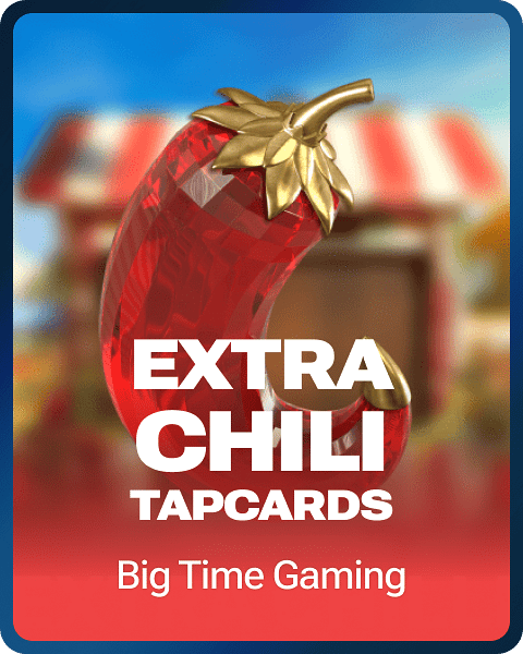 Extra Chilli Tapcards